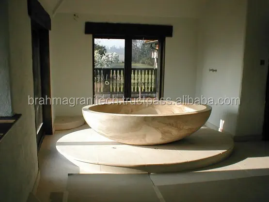 natural solid green marble stone bathtub