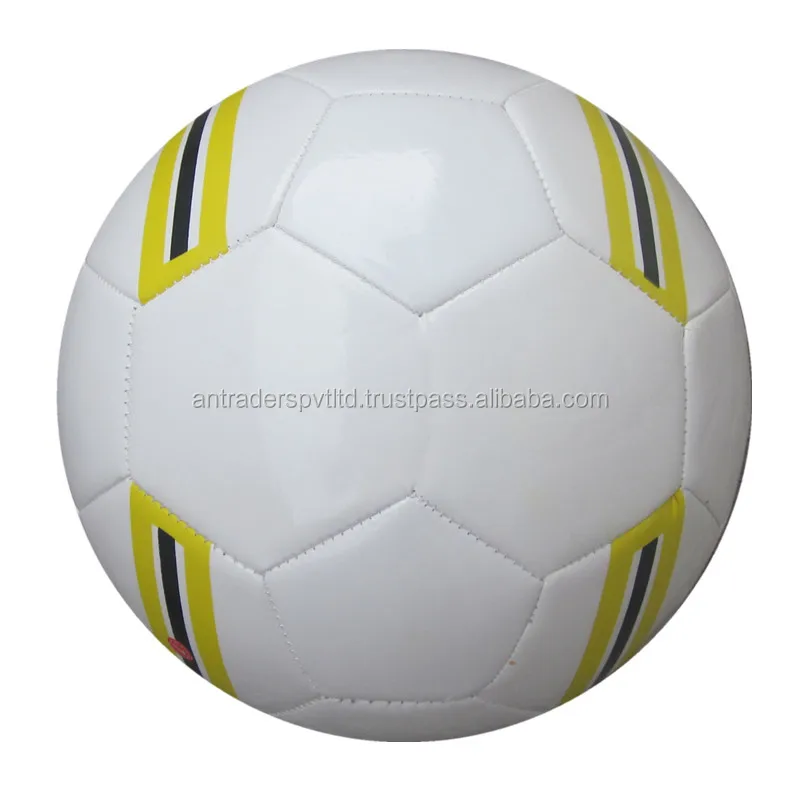 cheap stitched pvc promotional soccer football/ cheapest Sialkot Pakistan made promotional soccer football size 4 5