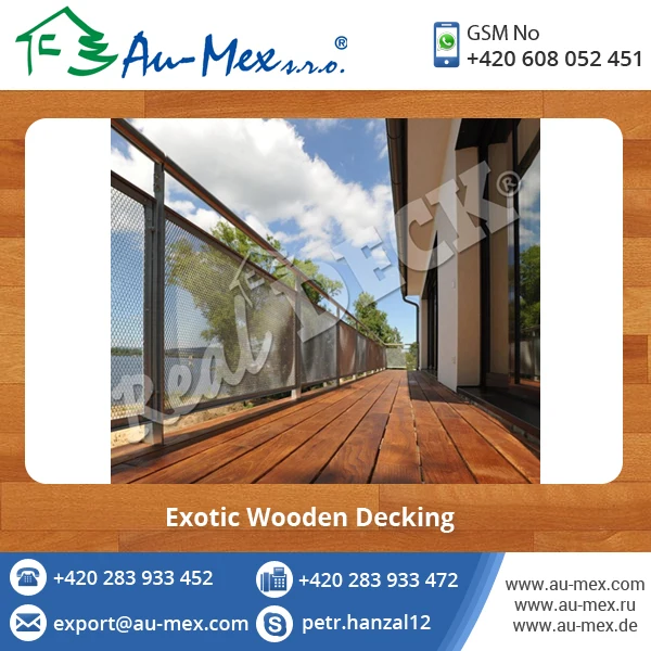 Solid Exotic Teak Wood Decking Hardwood Outdoor Boards for Outdoor & Model Application on Sale!