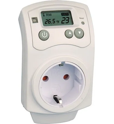 
Digital plug-in thermostat for home heating / infrared heating panels 