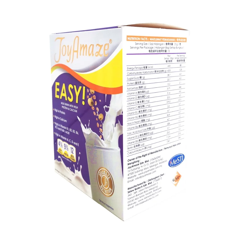 Milk Protein drink enriched with calcium for bone and joint health