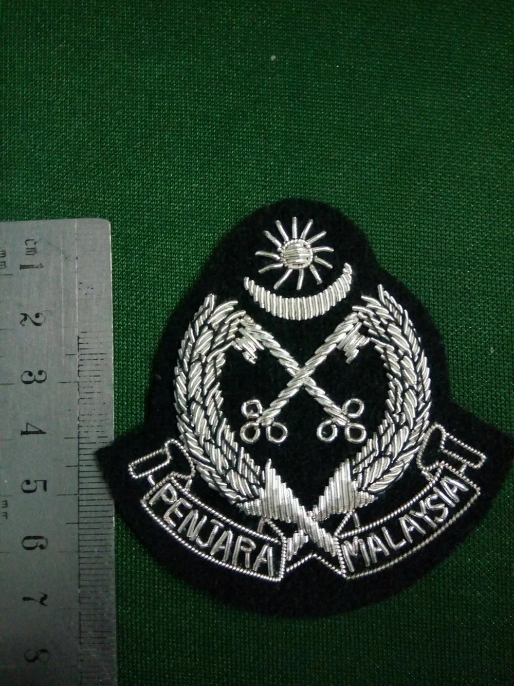 Wholesale Malaysia Bullion Wire Blazer Badges Patches