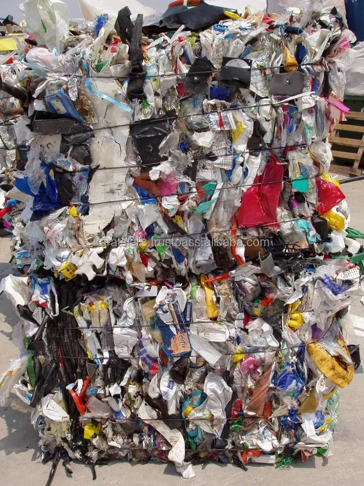 
MIX RIGID-HARD PLASTIC SCRAP - WASTE BALES 