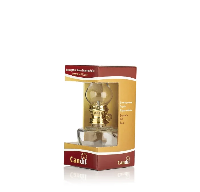 Small Glass Oil Lamp