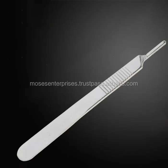 Scalpel Handle Medical Dental Surgical Instrument Stainless Steel Blade & Handle