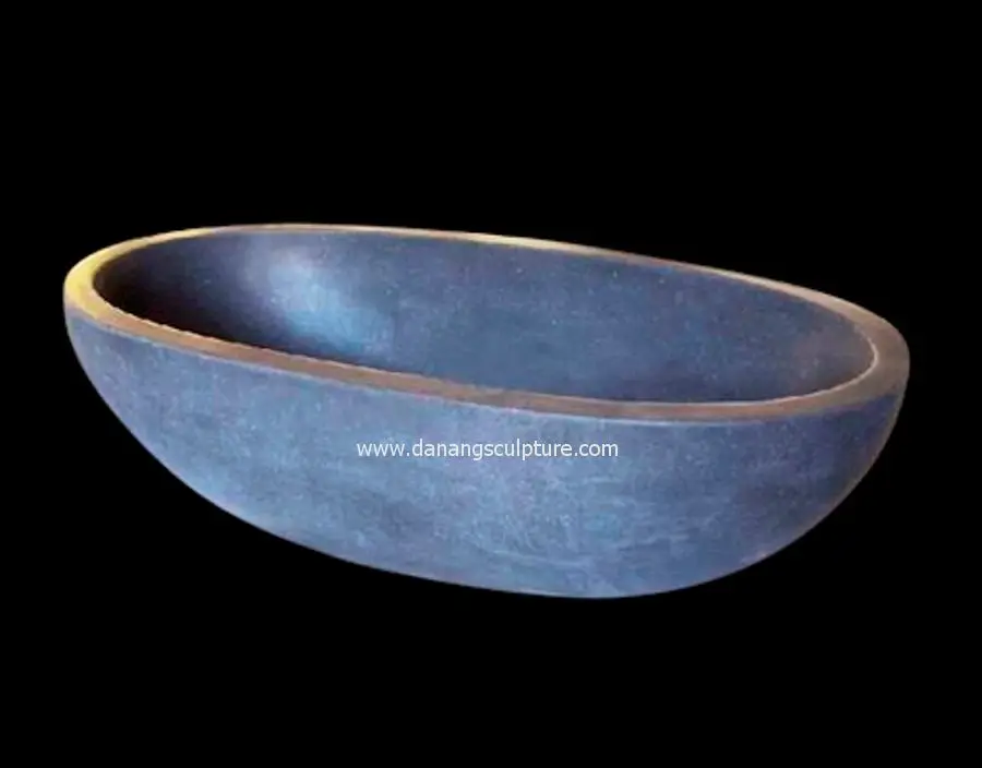 Hand carved natural black granite oval bathtub, oval granite bathtub, granite stone bathtub granite shower bathtub