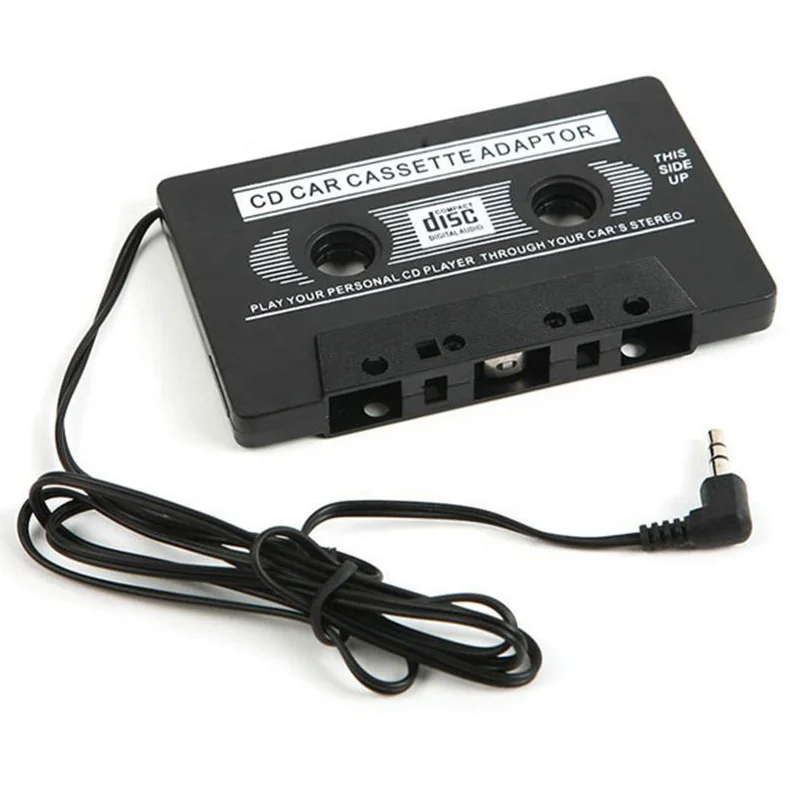 
3.5mm AUX Car Audio Cassette Tape Radio Adapter for iPhone iPod Mp3 CD Player 