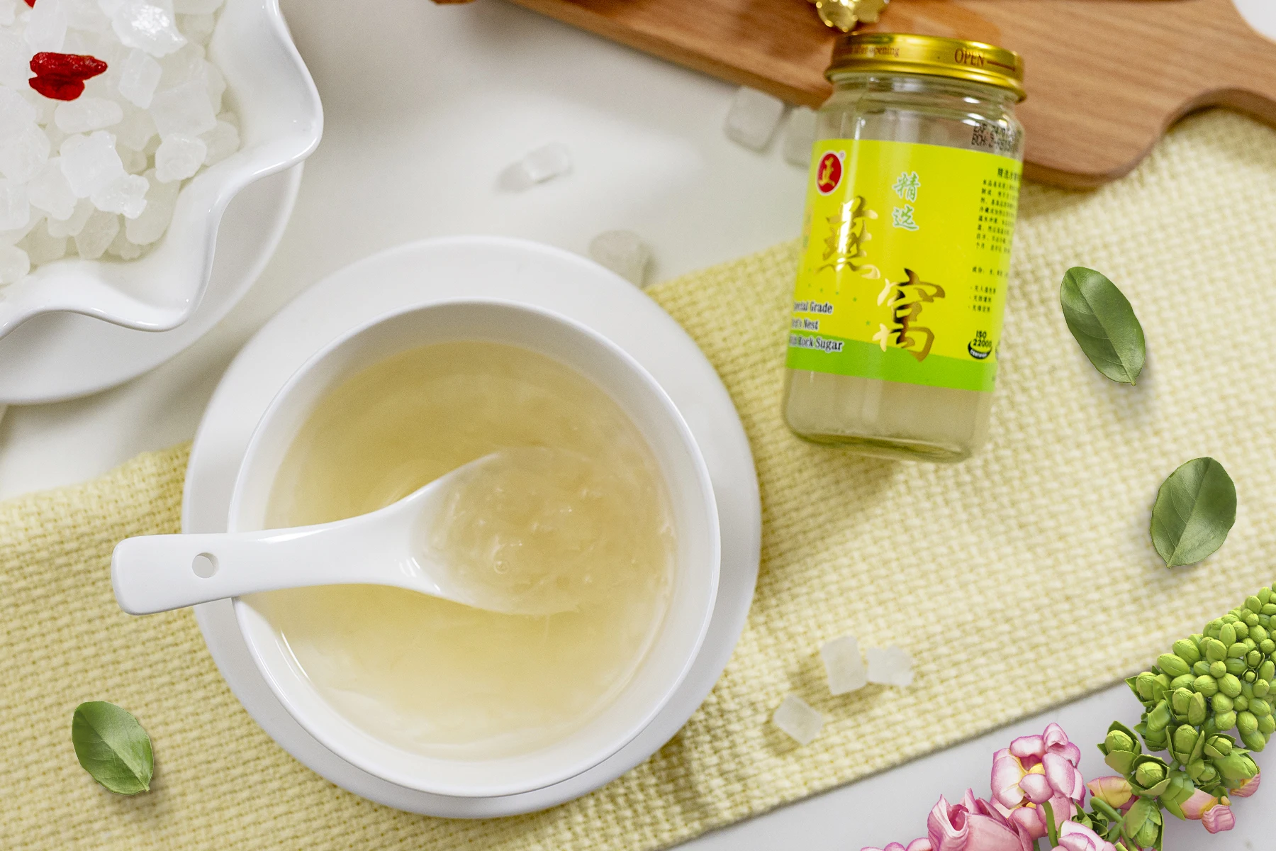 
Hot Sale Special Grade Edible Swiftlet Bird Nest Drink 