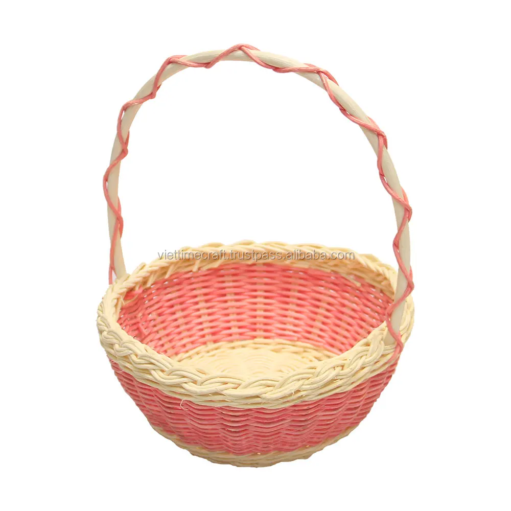 Cheap price beautiful bamboo gift basket for Christmas