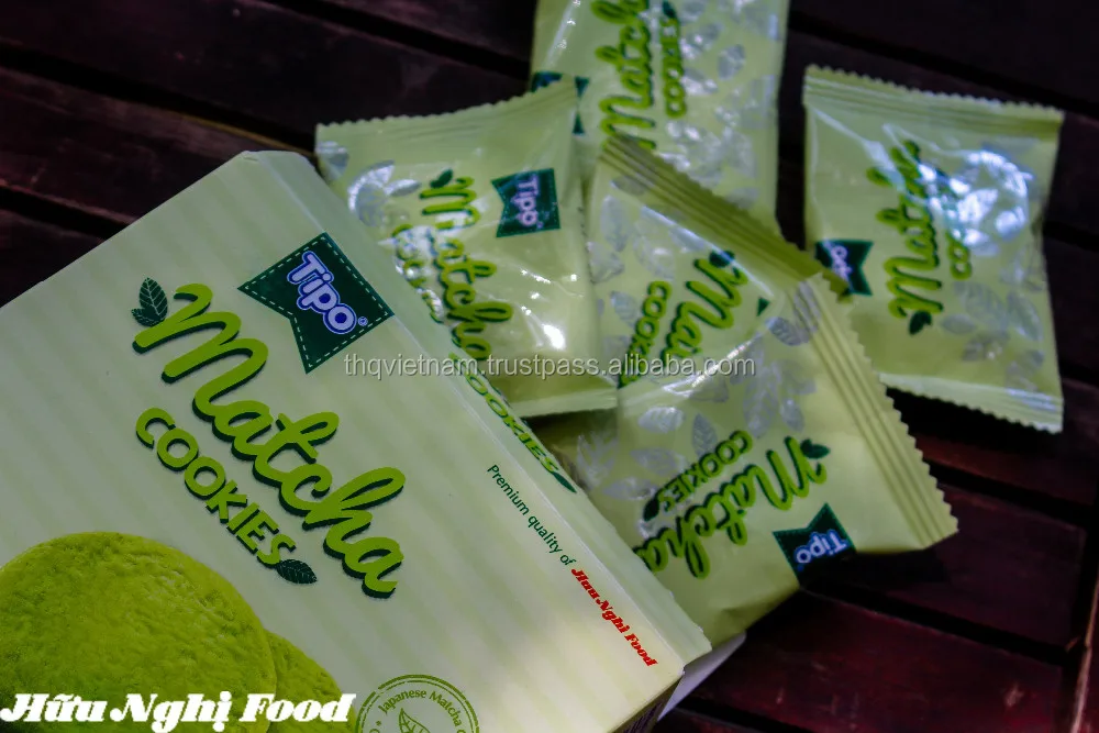 [THQ VIETNAM ] TIPO MATCHA COOKIES 90GR*32BOXES