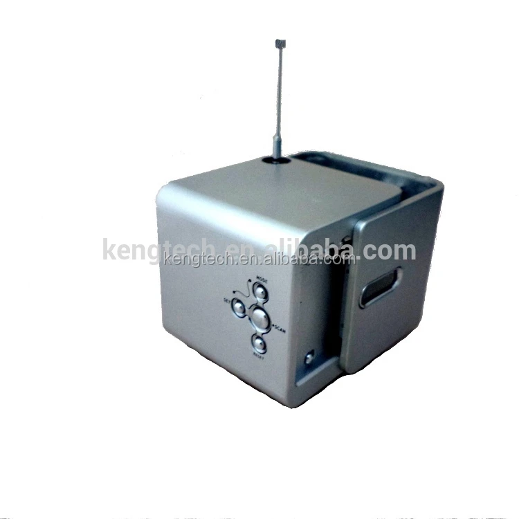 CT-811 Fancy Cheap Cube Shape Slip N Slide Digital Tuning Radio