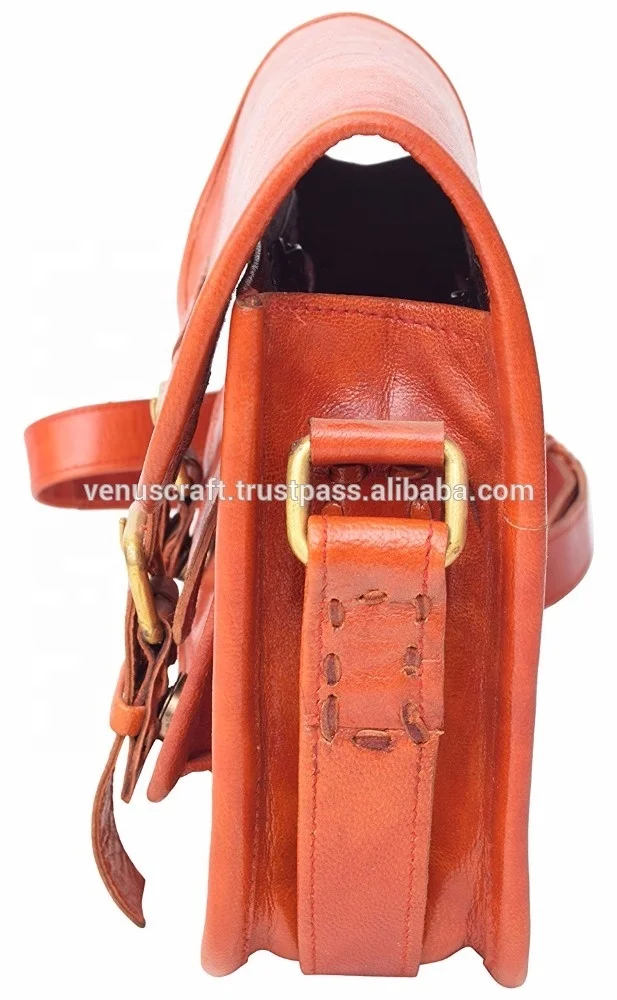 Real leather Handmade  Messenger Bag Leather Bag Manufacturer India