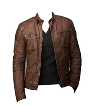 
Mens Fashion Stylish Real Leather Jacket For Gents 