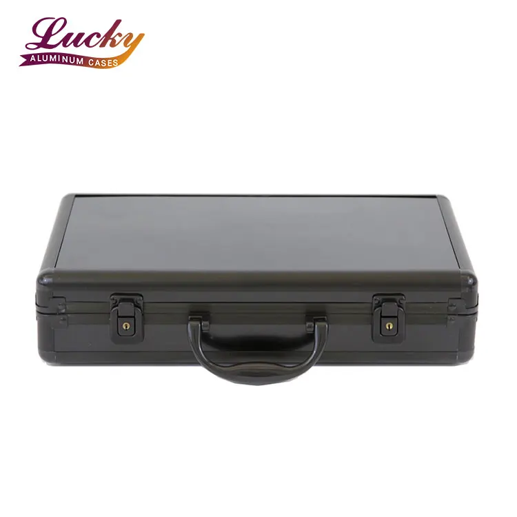 Heavy Duty Watch Case Black Aluminum Watch Box