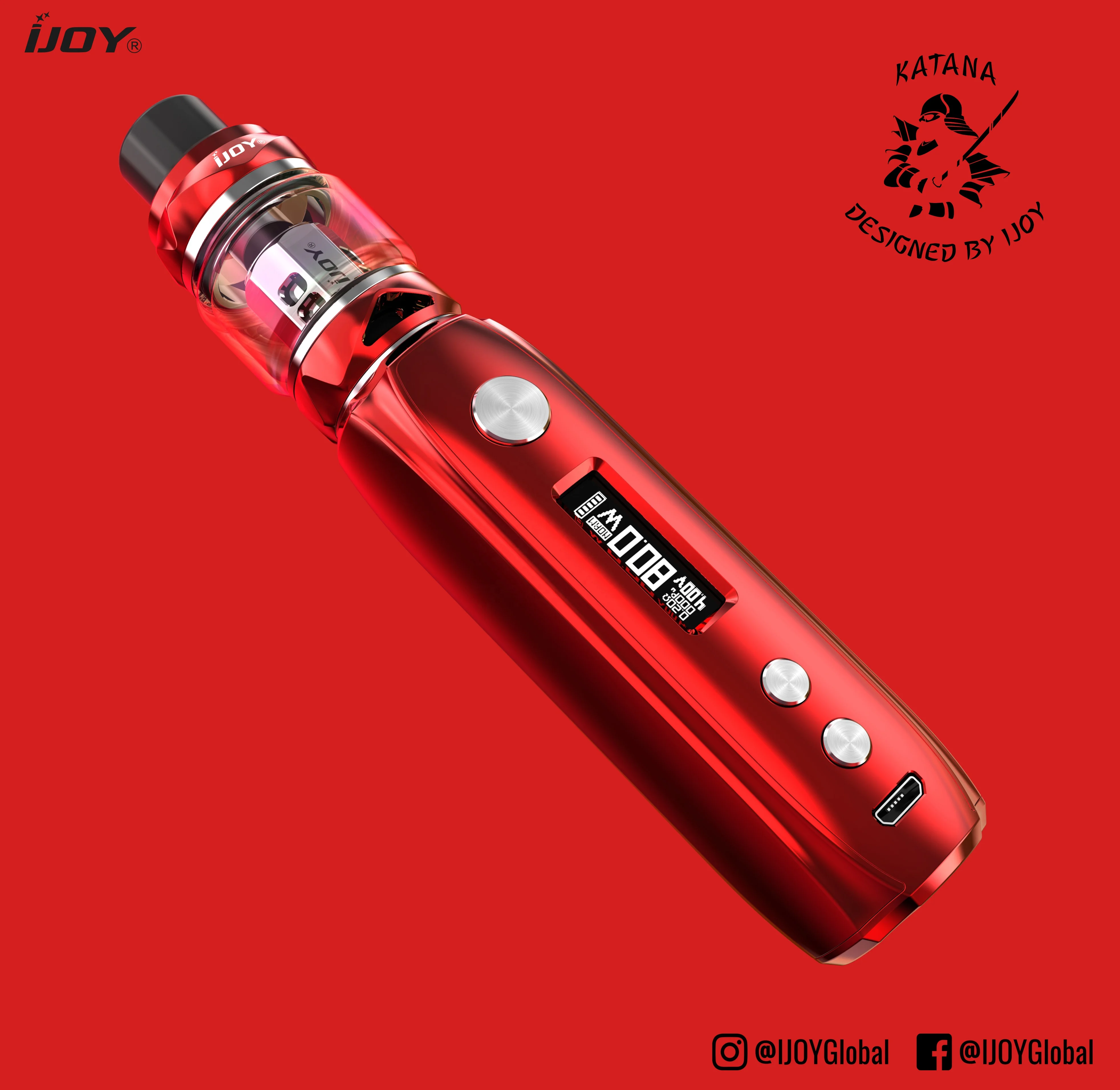 IJOY Katana Vape Kit , 3000mAh , New smoke in stock fast shipping !!!