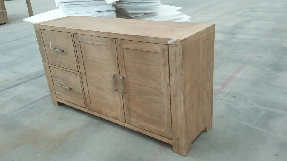 Acacia/Rubberwood/Oak solid wood Bedroom Furniture Sets with Tradition Styles Made in Vietnam