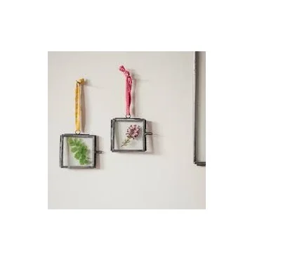 Высокое качество ручная работа Навесное стекло латунь мини kiko стеклянная подвесная рама