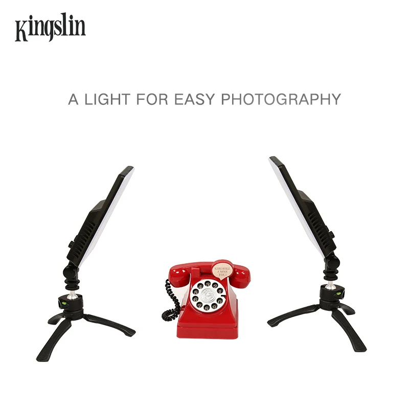 video light Portable LED Video Camera Light Panel Lamp Photographic Lighting with LED Display for DSLR Camera