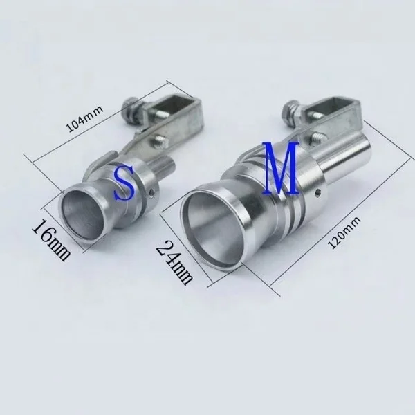 New Creative Car Exhaust Pipe Blowoff Valve Simulator Sound Whistle