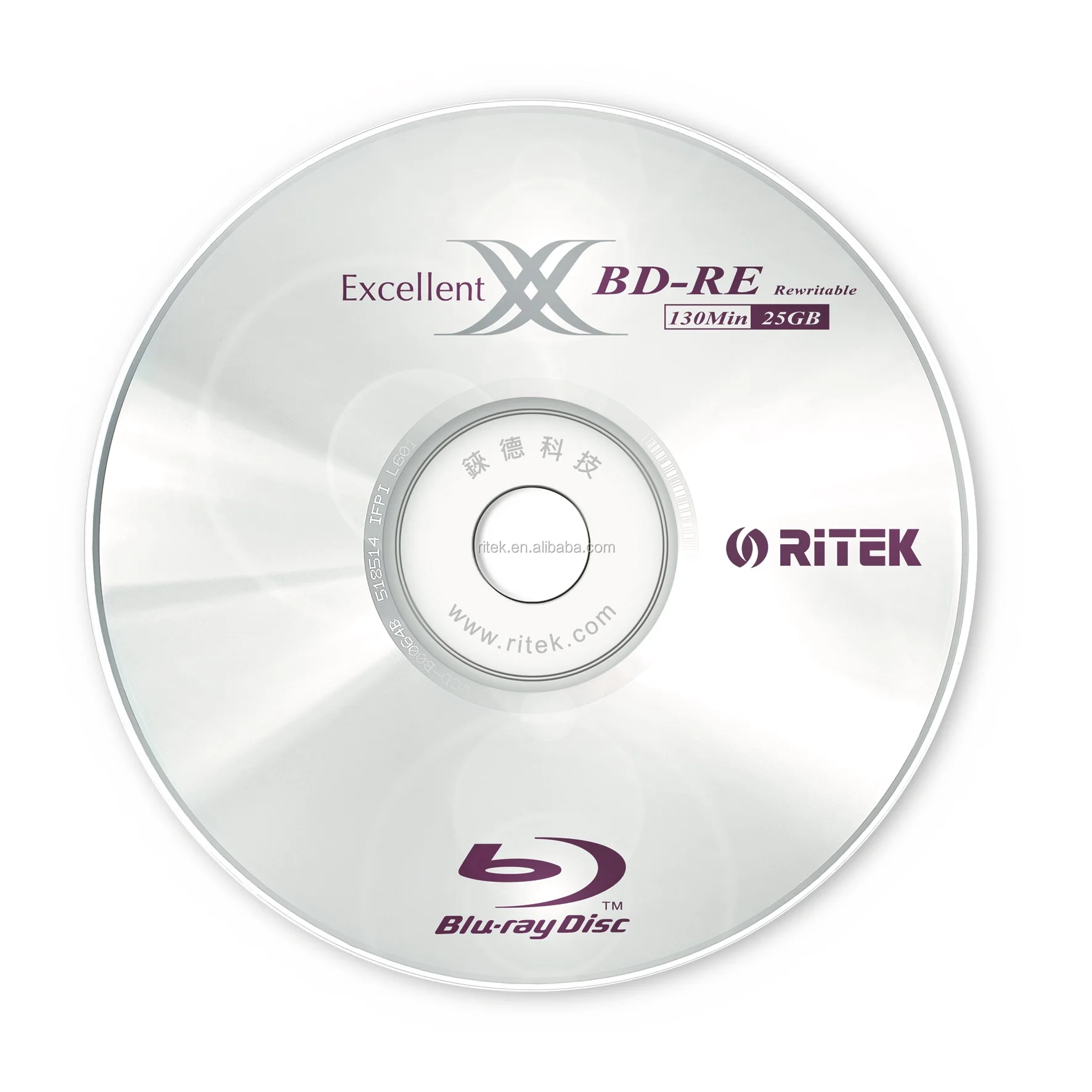 Высококачественный BD - RE Ritek класса А, Сделано в Тайване