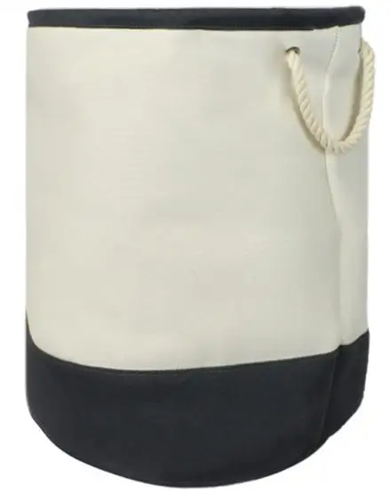 Cheap Wholesale eco-friendly heavy duty custom cotton canvas laundry bag