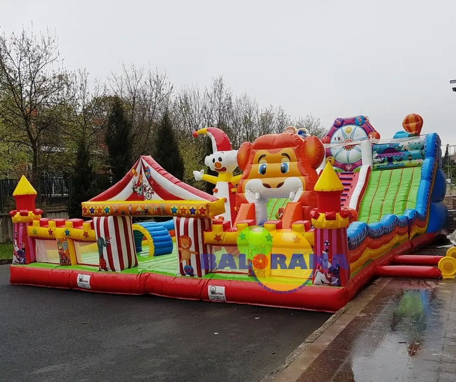 Inflatable Carnival Park 8x15x6m, inflatable playgrounds
