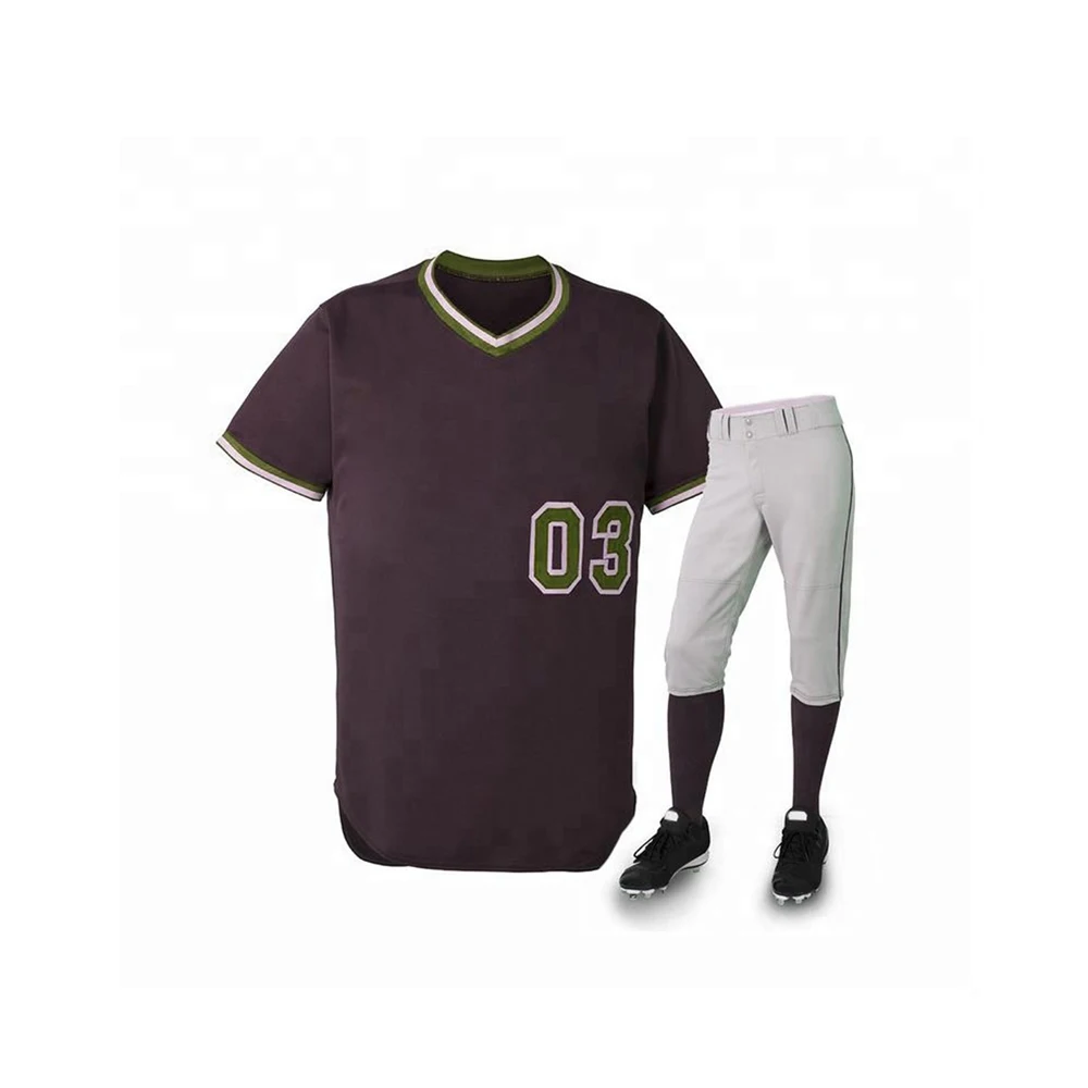 Custom High Quality Sportswear Baseball Uniform For Men Women & Kids Custom Made New Design Youth Baseball Uniform Whole seller