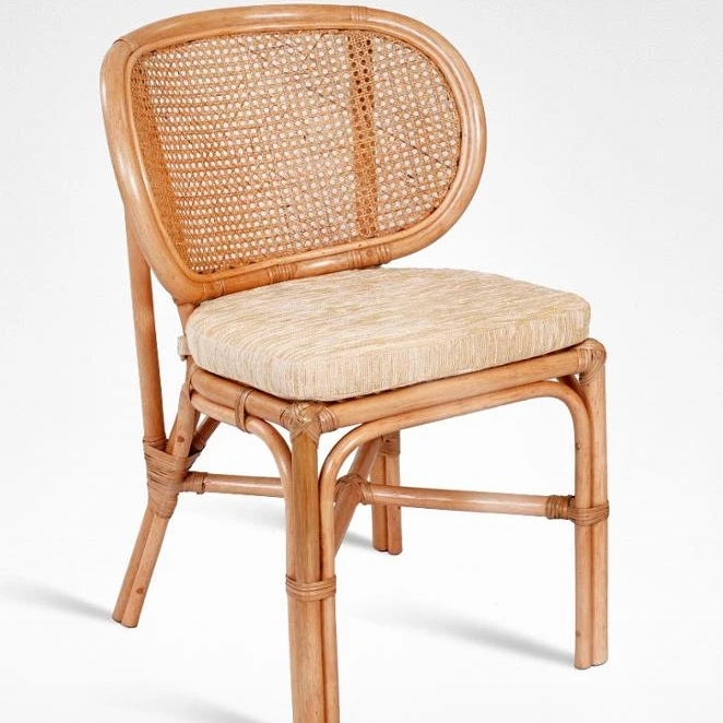 Лучший продавец из Индонезии, ротанговый стул для патио с подушкой для гостиной и уличной мебели