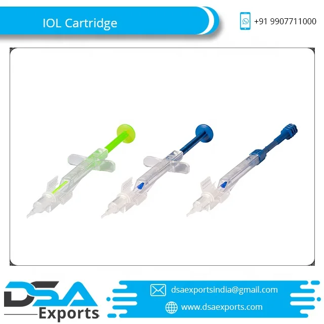 Trusted Exporter Of Individual Sterile Pack Small IOL Cartridge Buy At Lowest Price