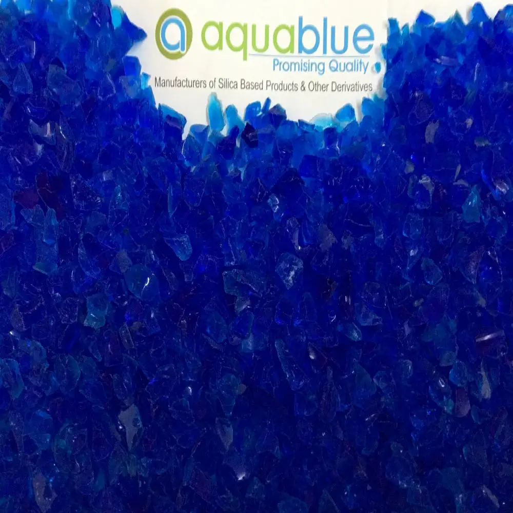Famous aquablue Blue silica gel for industry adsorbent needs Industrial chemicals 2-5mm blue silica gel desiccants beads