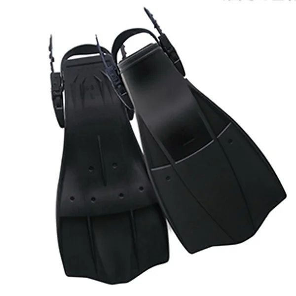 
Short Blade Fins With Plastic Buckles Swim Fins Diving Equipment 