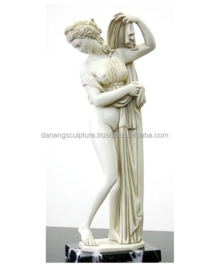 Kallipyge Bathing Venus antique stone statue DSF-CD34