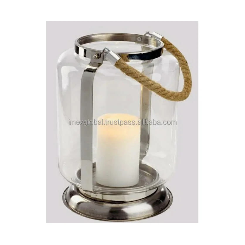 Iron Brown Finishes Candle Lantern With Hook Handle High Quality And Best Manufacturing In Whole Sale Price Top Selling Lantern