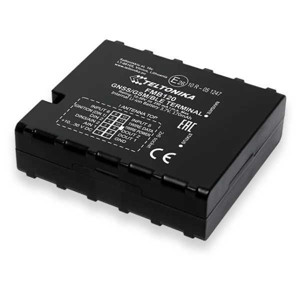 Car GPS Tracker Teltonika FMB120 - vehicle tracker with high quality internal antennas