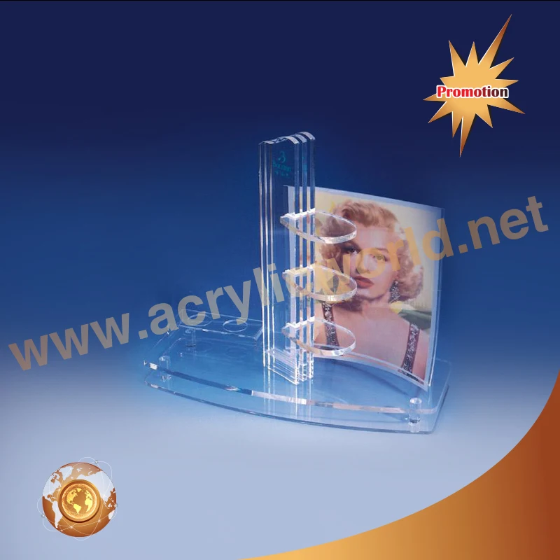 perfume display/custom Acrylic makeup perfume bottle display cosmetic display stand