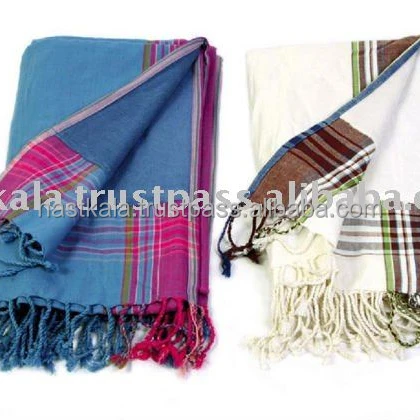 Cotton Yarn Dyed Woven Beach Yarn Dyed Kikoy Fouta Beach Bath Towel Wholesale Beach Fouta Towel 100% Cotton Microfiber