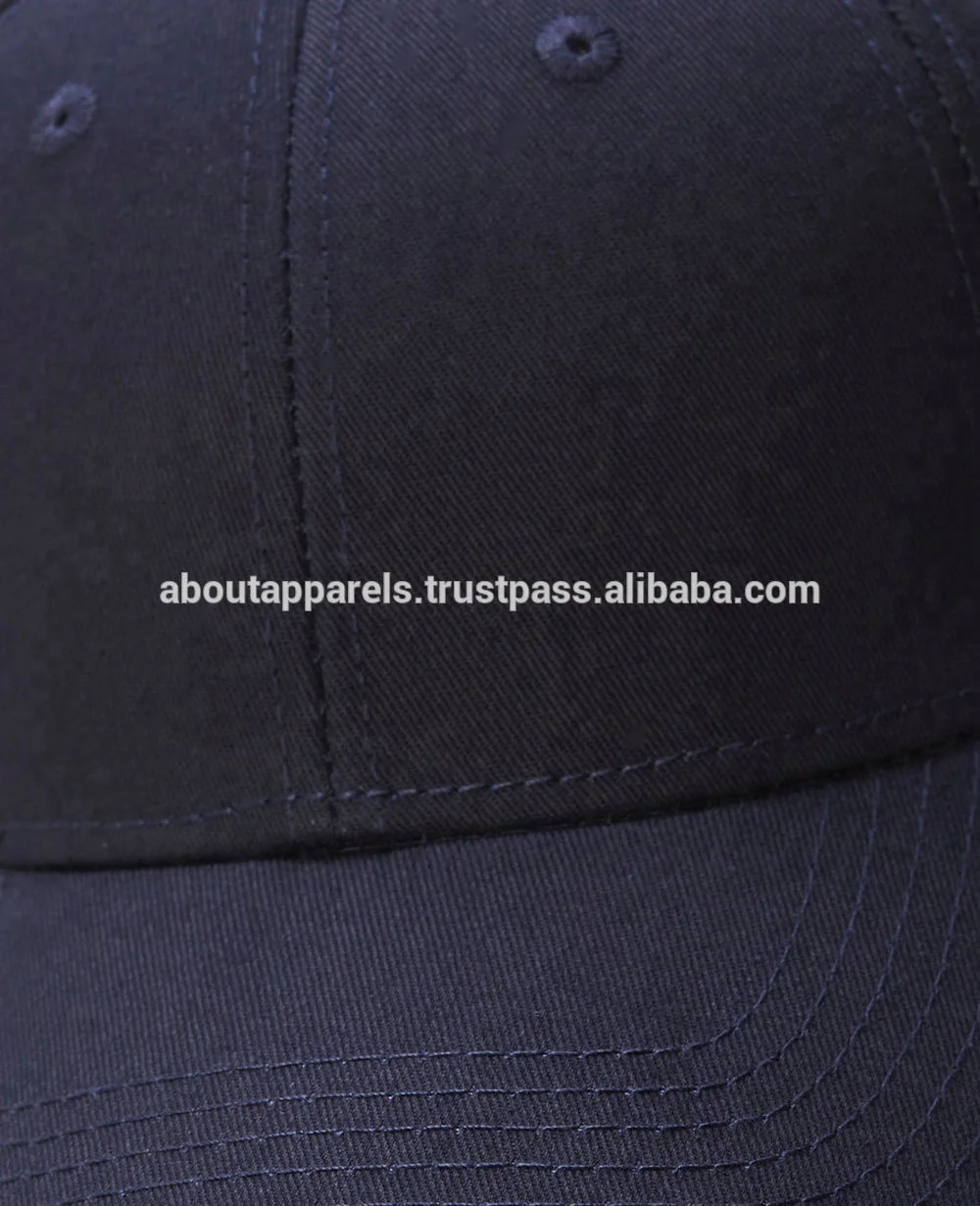 High Quality Personalized Custom Logo Jean Hats Bill Old Baseball Cap 6 Panel Embroidered Washed Distressed 100 Cotton Unisex