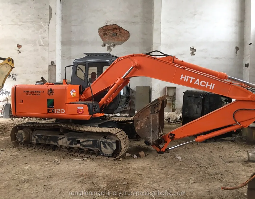 International Certificated Hitachi Used Excavator EX120-5 at low price, All Series Hitachi Hydraulic Digger for hot sale