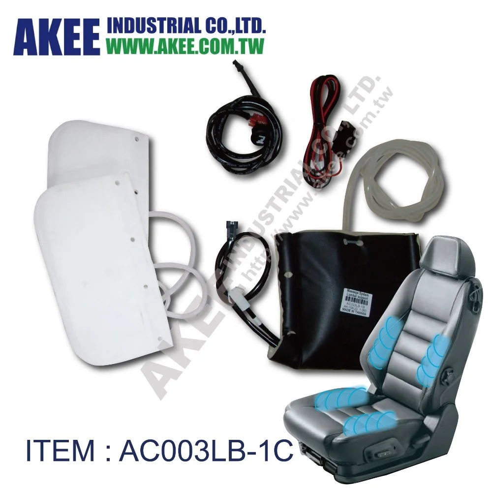 Hide Type Vehicles Car Seat Air Support on Waist and Lumbar Back DIY for Massage auto car massage performance parts made in TW