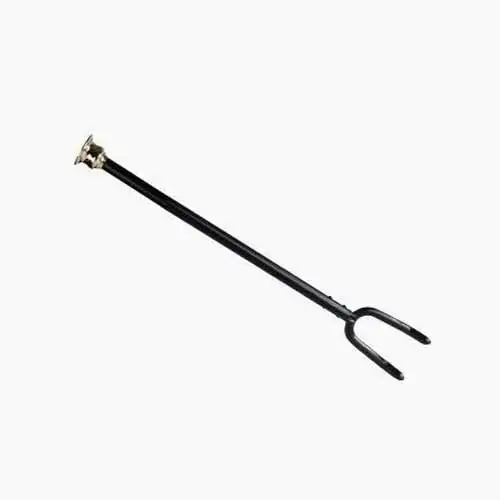 Железная противопожарная труба Черная