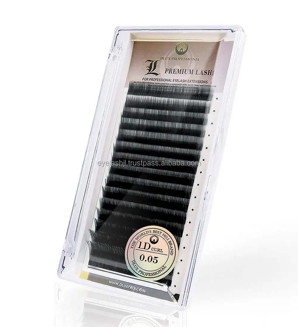 DLUX Professional L Hot Sale Lash Extension Good Quality Individual Custom Eyelash Extensions PREMIUM LASH from Korea