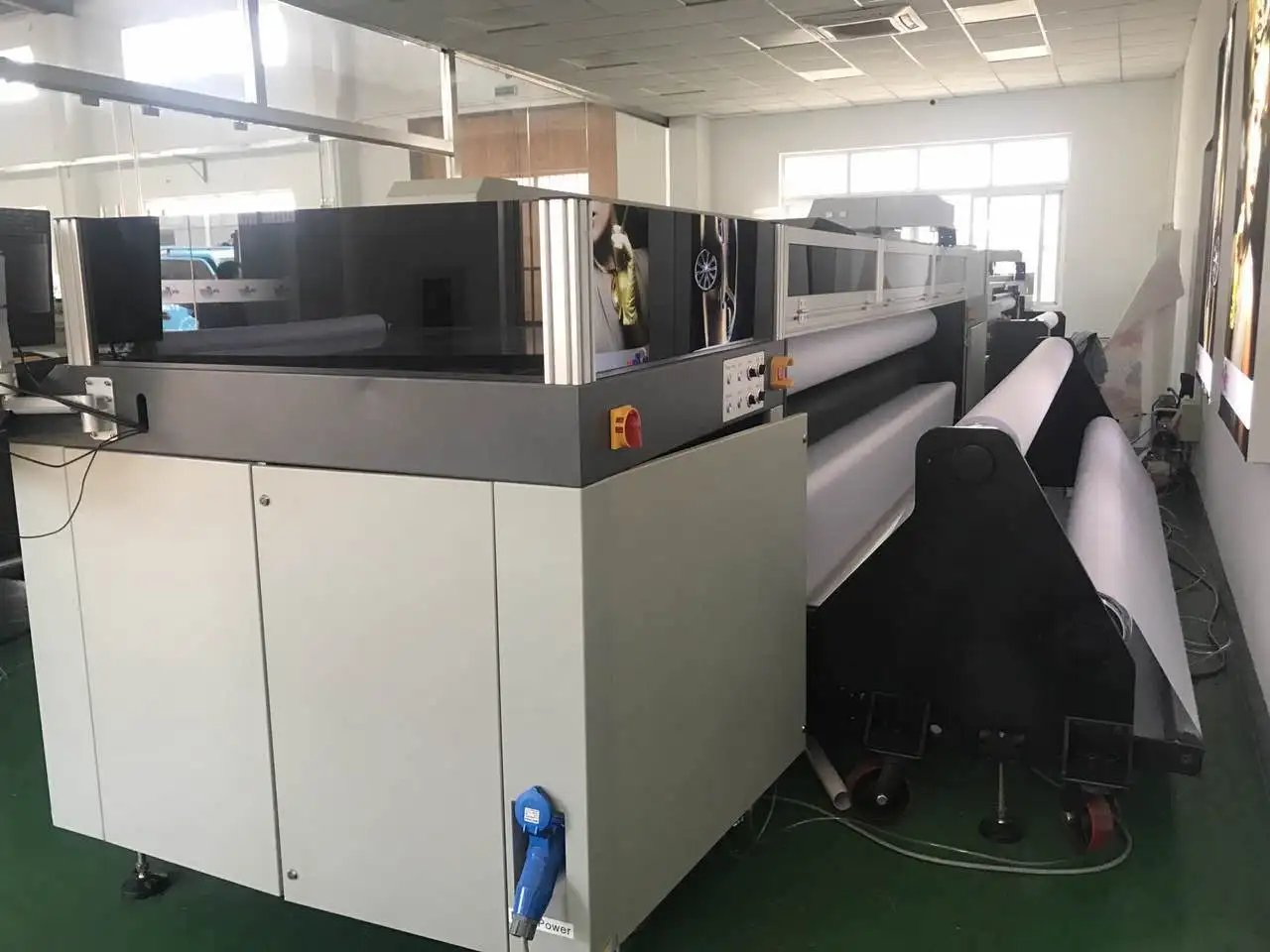 DIgibon K320 3.2m sublimation printer with high precision industrial printhead