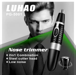Оптовая продажа kemei машинка для стрижки волос, 2019 Новая мужская уход, машинка для стрижки волос, электрическая машинка для стрижки волос в носу PG-5001