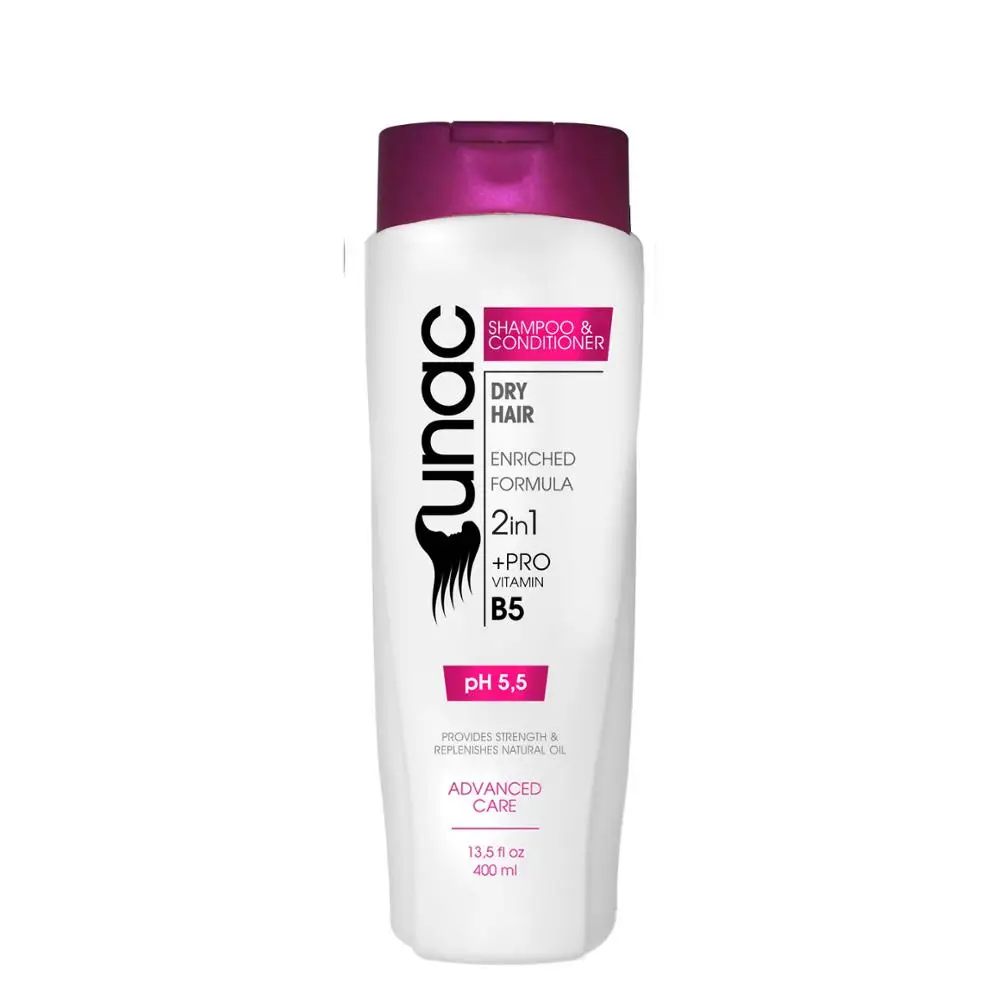 Unac Dry Shampoo & Conditioner 2in1 400ml
