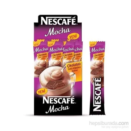 
For Nes cafes Mocha Instant Coffee Sachets 