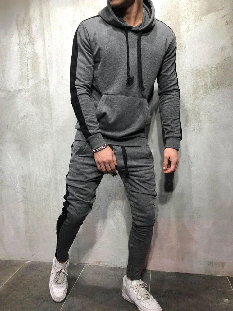 Jogging suits wholesale pullover hoodies and skinny jogger sports tracksuit 2019