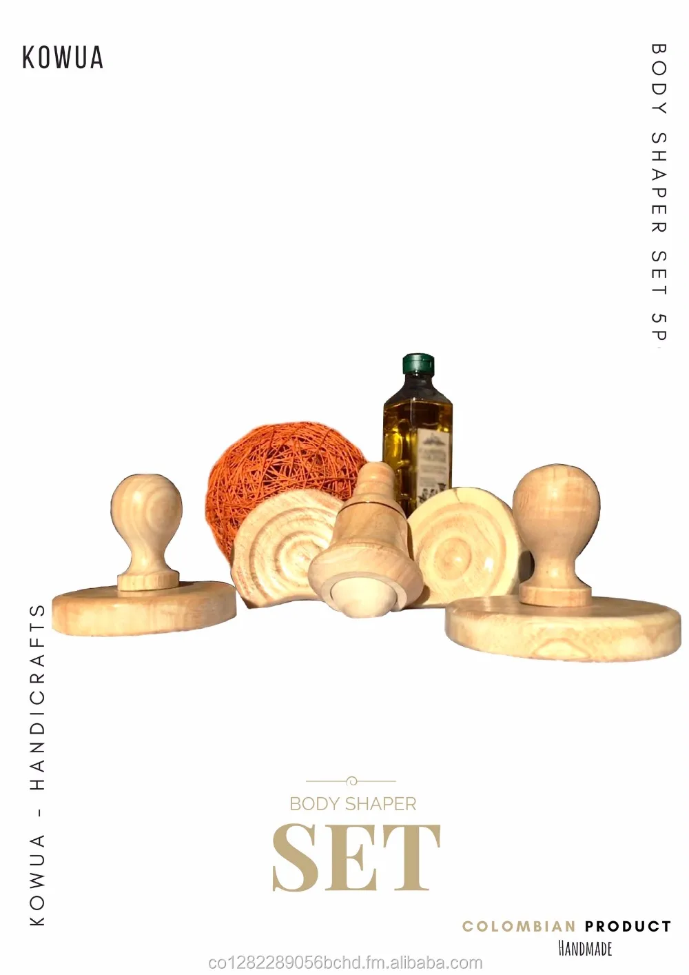 
Swedish Roller Cup Massager, wood therapy massager 