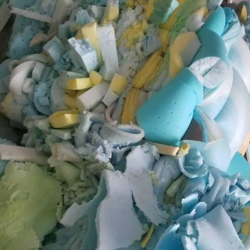 Waste memory foam scrap polyurethane foam scrap in dubai