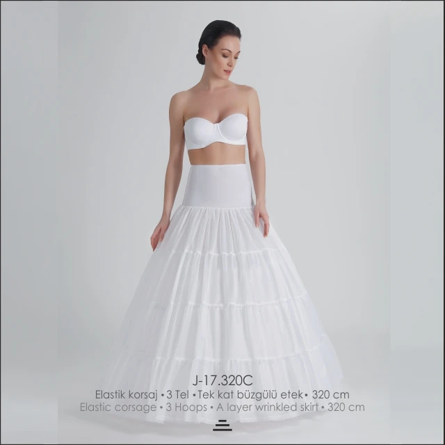 
New Model A layer Wrinkled Petticoat / Underskirt / Wholesale / Hotsale 