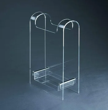 Современный прозрачный акриловый держатель зонта на заказ